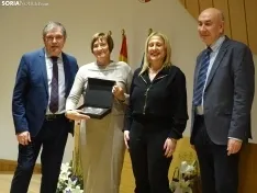 Una imagen del acto hoy en la sede de la Delegación Territorial de la Junta en Soria. /PC