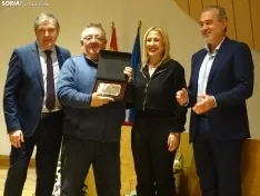 Una imagen del acto hoy en la sede de la Delegación Territorial de la Junta en Soria. /PC