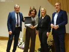 Una imagen del acto hoy en la sede de la Delegación Territorial de la Junta en Soria. /PC