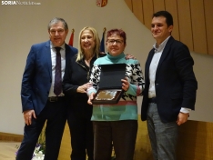Una imagen del acto hoy en la sede de la Delegación Territorial de la Junta en Soria. /PC