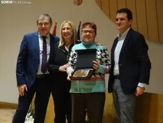 Una imagen del acto hoy en la sede de la Delegación Territorial de la Junta en Soria. /PC
