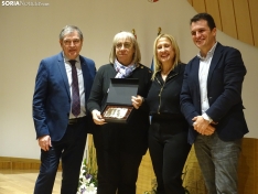 Una imagen del acto hoy en la sede de la Delegación Territorial de la Junta en Soria. /PC