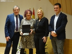 Una imagen del acto hoy en la sede de la Delegación Territorial de la Junta en Soria. /PC