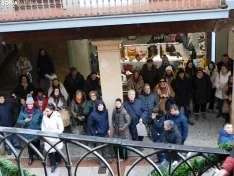 Imagen de uno de los conciertos durante este mediodía de viernes. /PC