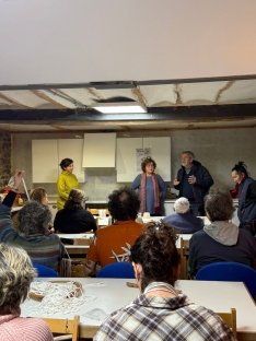 Una imagen del taller celebrado en la localidad de Tierras Altas. 