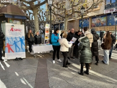 Foto 4 - Las personas con discapacidad de Soria en la b&uacute;squeda de una Europa social: "Sin derechos, no hay futuro"