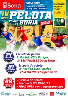 Foto 3 - El XVI Torneo de Navidad y el IV Open Ciudad de Soria de pelota arrancan este fin de semana