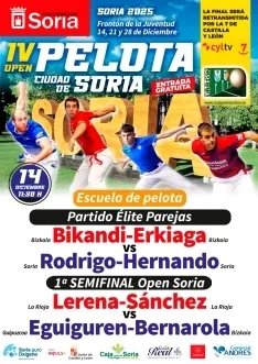 Foto 4 - El XVI Torneo de Navidad y el IV Open Ciudad de Soria de pelota arrancan este fin de semana