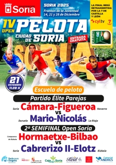 Foto 5 - El XVI Torneo de Navidad y el IV Open Ciudad de Soria de pelota arrancan este fin de semana