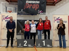 Foto 3 - El bádminton soriano cierra el año con cuatro medallas en el Máster Nacional de Toledo