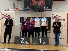 Foto 4 - El bádminton soriano cierra el año con cuatro medallas en el Máster Nacional de Toledo