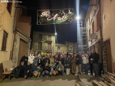 Nochevieja por adelantado en Ventosa de San Pedro. 