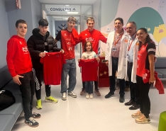 Una imagen de las visitas a las dependencias hospitalarias. /Jta.