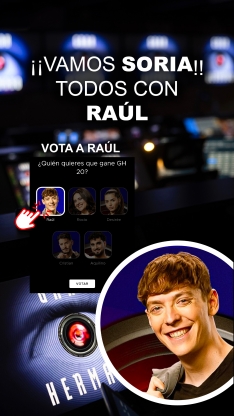 Foto 6 - Esta noche es la final de Gran Hermano 20: as&iacute; puedes votar para que gane Ra&uacute;l, el concursante soriano