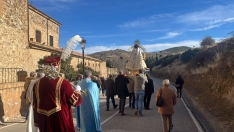 Foto 4 - La imagen de la Virgen del Coro regresa al convento de las Concepcionistas en &Aacute;greda