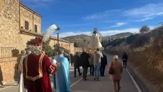 Foto 4 - La imagen de la Virgen del Coro regresa al convento de las Concepcionistas en &Aacute;greda