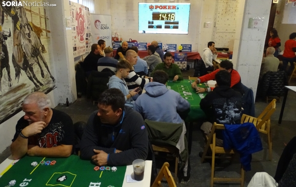 ASPACE Soria reúne a 60 jugadores en su XIV Torneo Benéfico de Póker con el objetivo de finalizar su residencia