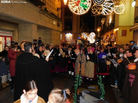 En imágenes: Soria recuerda villancicos tradicionales de varios pueblos con una ronda muy especial