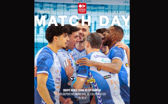 DIRECTO | Grupo Herce Soria Voleibol vs CV Guaguas