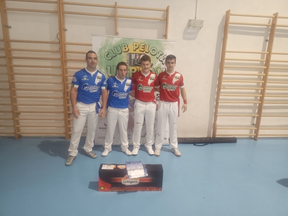 Final Torneo Navidad pelota Duruelo con dos sorianos