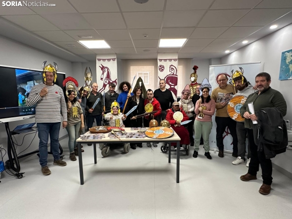 ASPACE lanza su calendario solidario, esta vez con Tierraquemada: Numancia toma el protagonismo