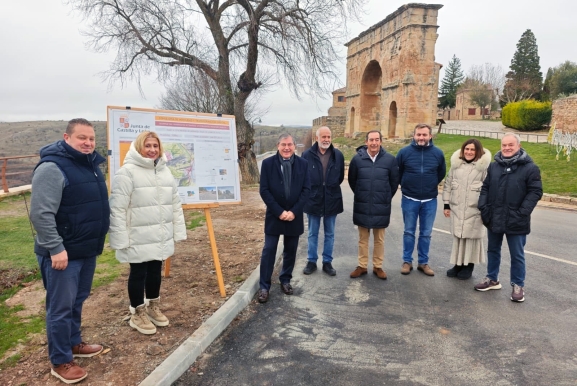 Finalizan las obras de humanización en Berlanga y Medinaceli