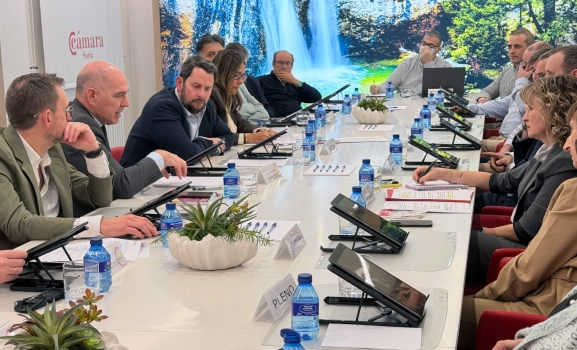 Tobalina analiza en la Cámara de Soria el nuevo escenario económico de 2025