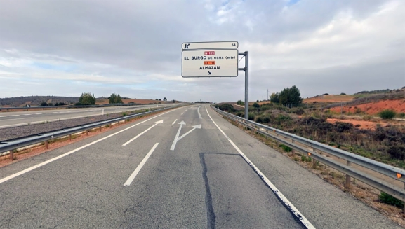 Obras carreteras Soria 2025: A-11 El Burgo, N-234 Cabrejas y travesías