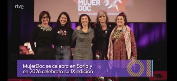 RTVE reconoce al festival mujerDoc de Soria en Objetivo Igualdad