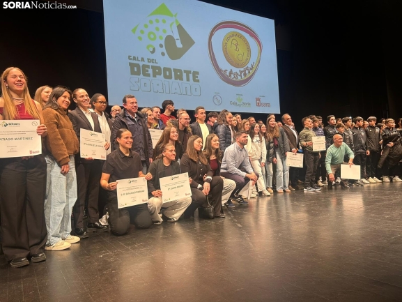 Más de 90 premios en la Gala del Deporte Soriano