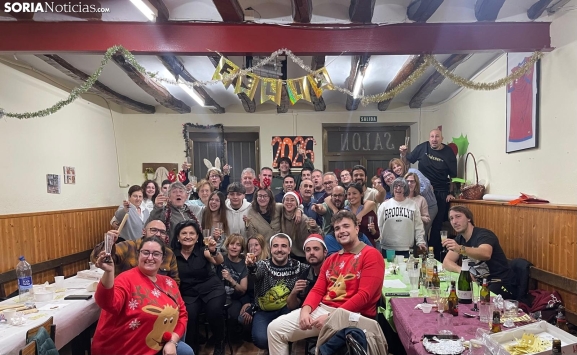 Este pequeño pueblo de Soria multiplica por 10 su población para celebrar la Nochevieja por adelantado