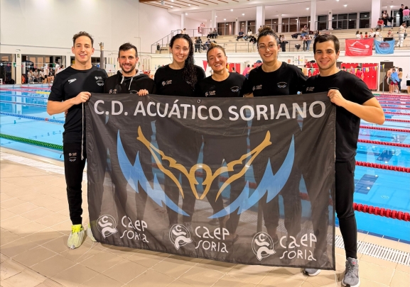 El Acuático Soriano cierra noviembre con victorias y un récord regional