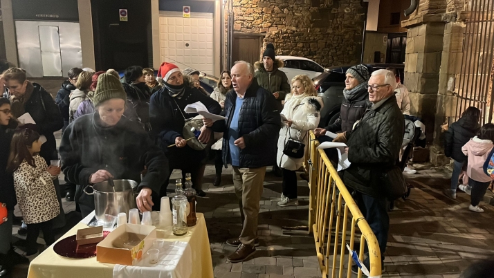 Una imagen de la jornada de belenes en Ágreda. /Ayto