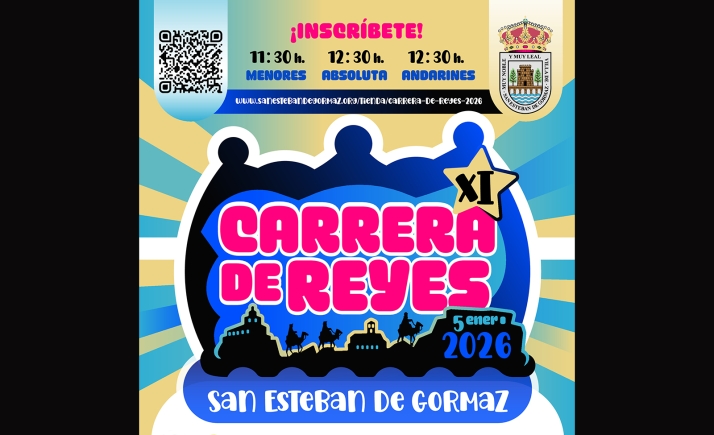 San Esteban de Gormaz celebra su XI Carrera de Reyes el 5 de enero