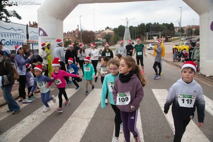Carrera de Papa Noel en Camaretas 2025