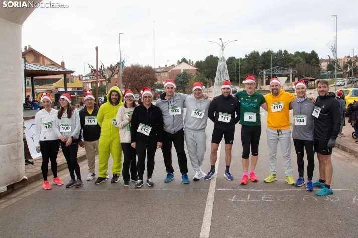 Carrera de Papa Noel en Camaretas 2025