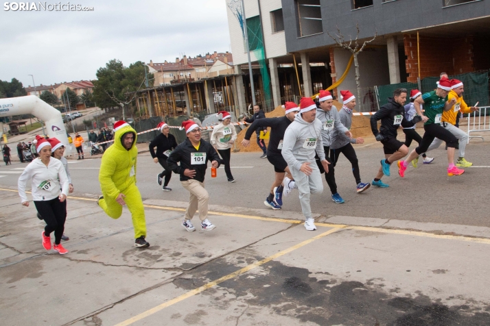 Carrera de Papa Noel en Camaretas 2025