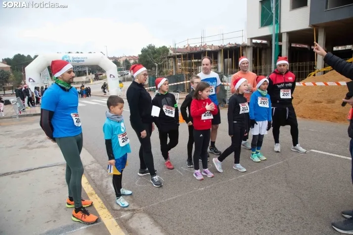 Carrera de Papa Noel en Camaretas 2025