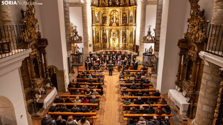 Concierto de villancicos de la Coral Polifónica en Almazán