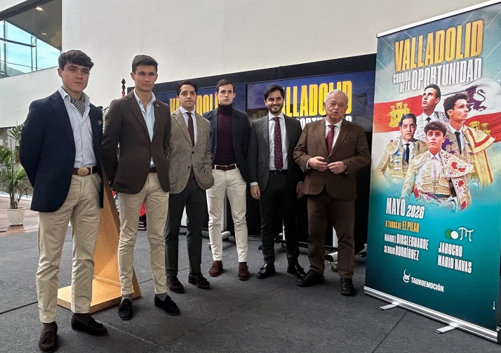 Valladolid presenta la Corrida de la Oportunidad 2026 con cuatro toreros de la tierra