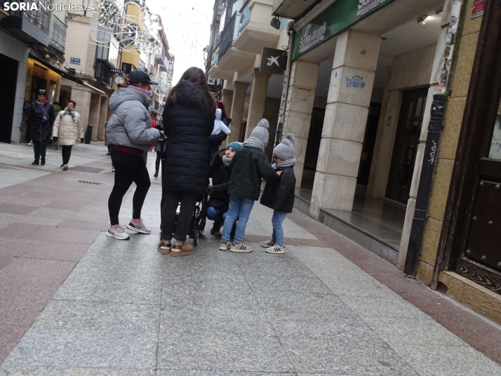 Una imagen del mediodía de Navidad en la capital soriana. /PC