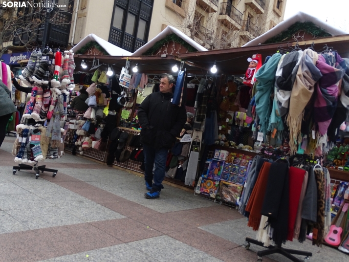 Una imagen del mediodía de Navidad en la capital soriana. /PC