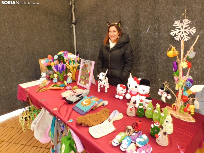 En im&aacute;genes: El esp&iacute;ritu navide&ntilde;o se apodera de Almaz&aacute;n con un mercadillo, concier