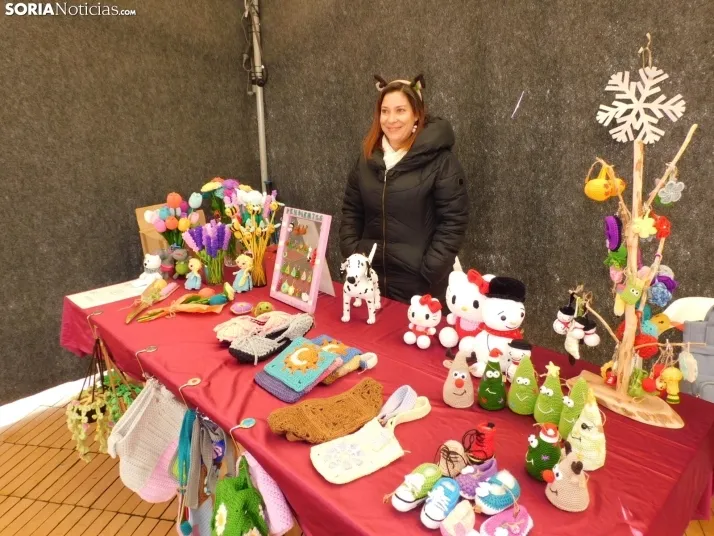 En im&aacute;genes: El esp&iacute;ritu navide&ntilde;o se apodera de Almaz&aacute;n con un mercadillo, concier