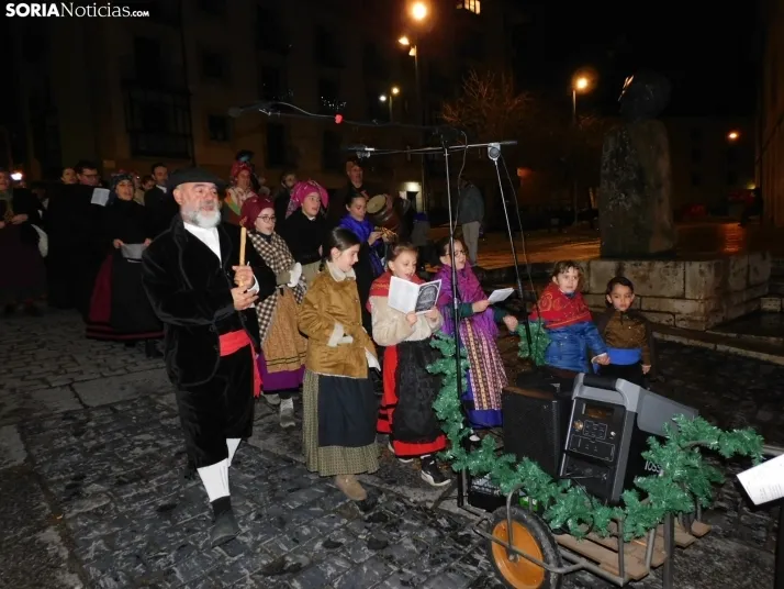 En im&aacute;genes: Soria recuerda villancicos tradicionales de varios pueblos con una ronda muy especial