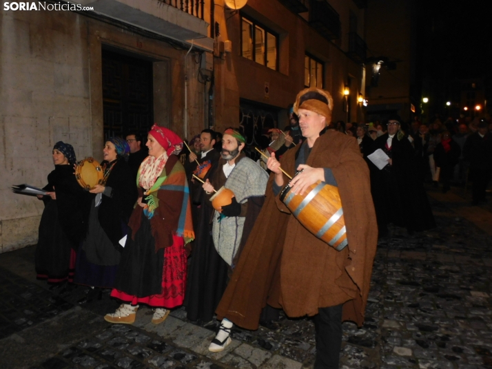 En im&aacute;genes: Soria recuerda villancicos tradicionales de varios pueblos con una ronda muy especial