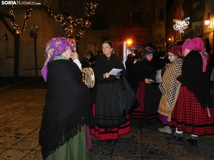 En im&aacute;genes: Soria recuerda villancicos tradicionales de varios pueblos con una ronda muy especial