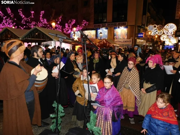 En im&aacute;genes: Soria recuerda villancicos tradicionales de varios pueblos con una ronda muy especial