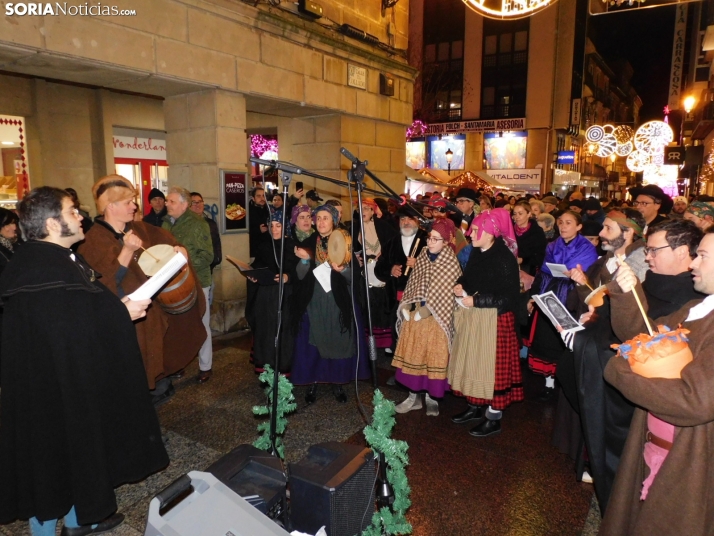En im&aacute;genes: Soria recuerda villancicos tradicionales de varios pueblos con una ronda muy especial