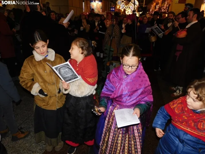 En im&aacute;genes: Soria recuerda villancicos tradicionales de varios pueblos con una ronda muy especial